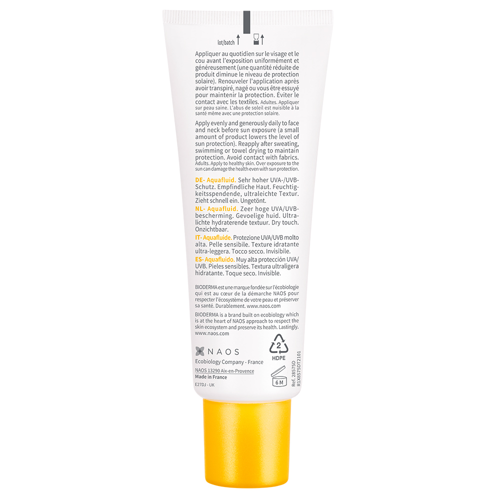BIODERMA Photoderm Aquafluide SPF 50+ 40 ml Tube