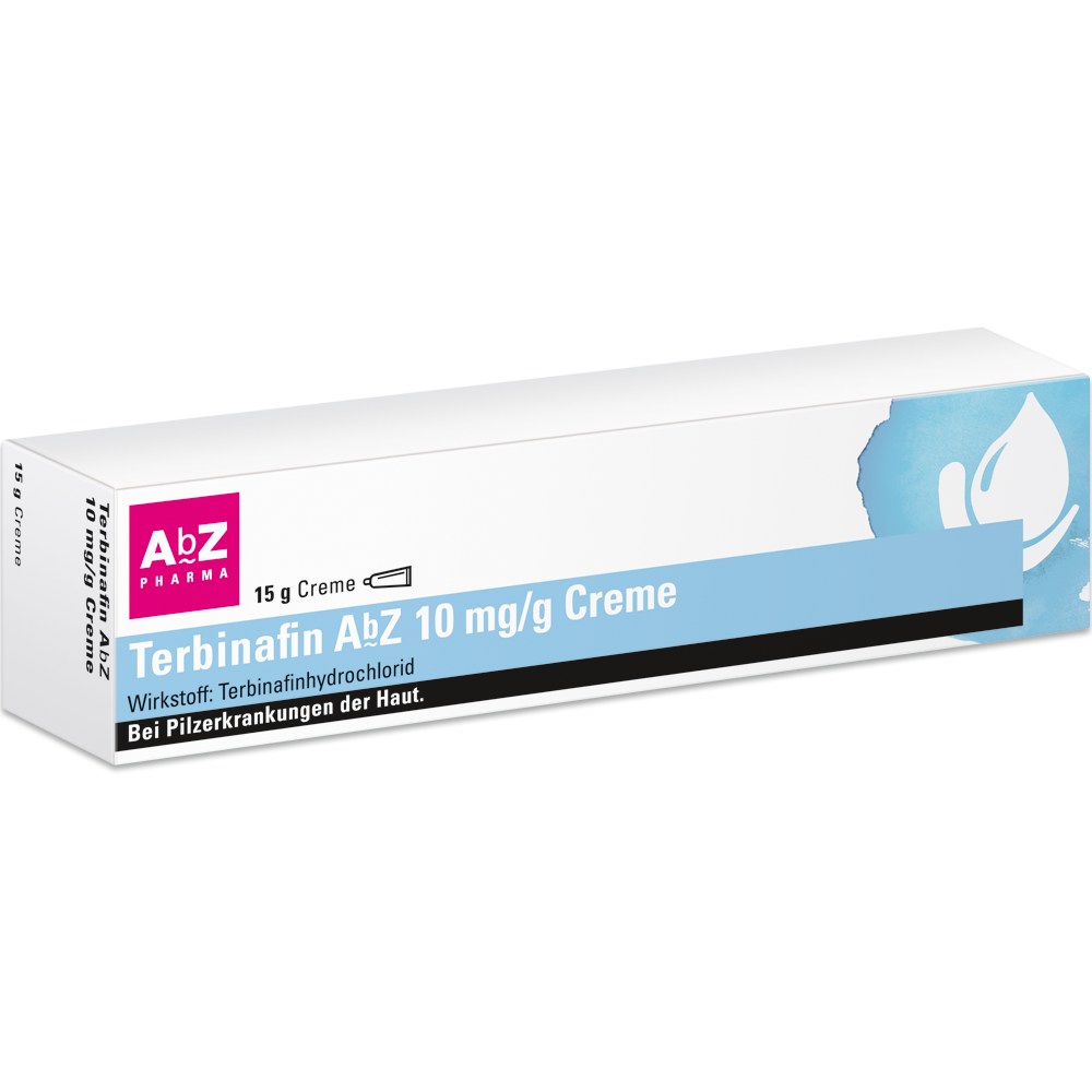 Terbinafin AbZ 10mg/g 15 g Creme