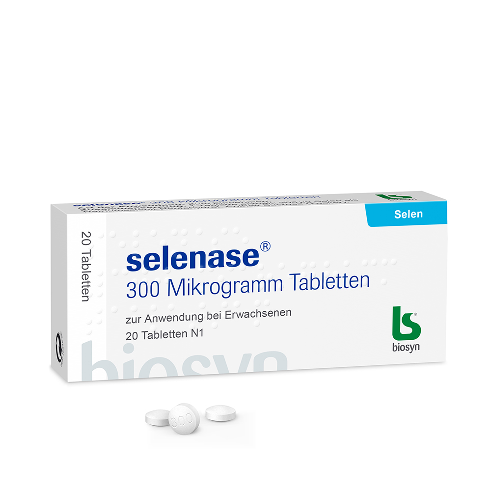 selenase 300 Mikrogramm Tabletten 20 St Tabletten