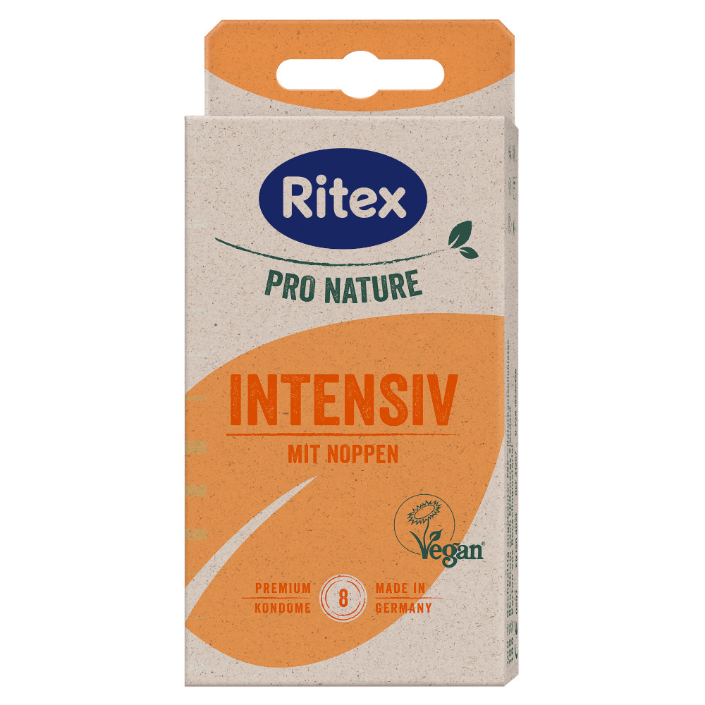 Ritex PRO NATURE INTENSIV vegan 8 St Kondome