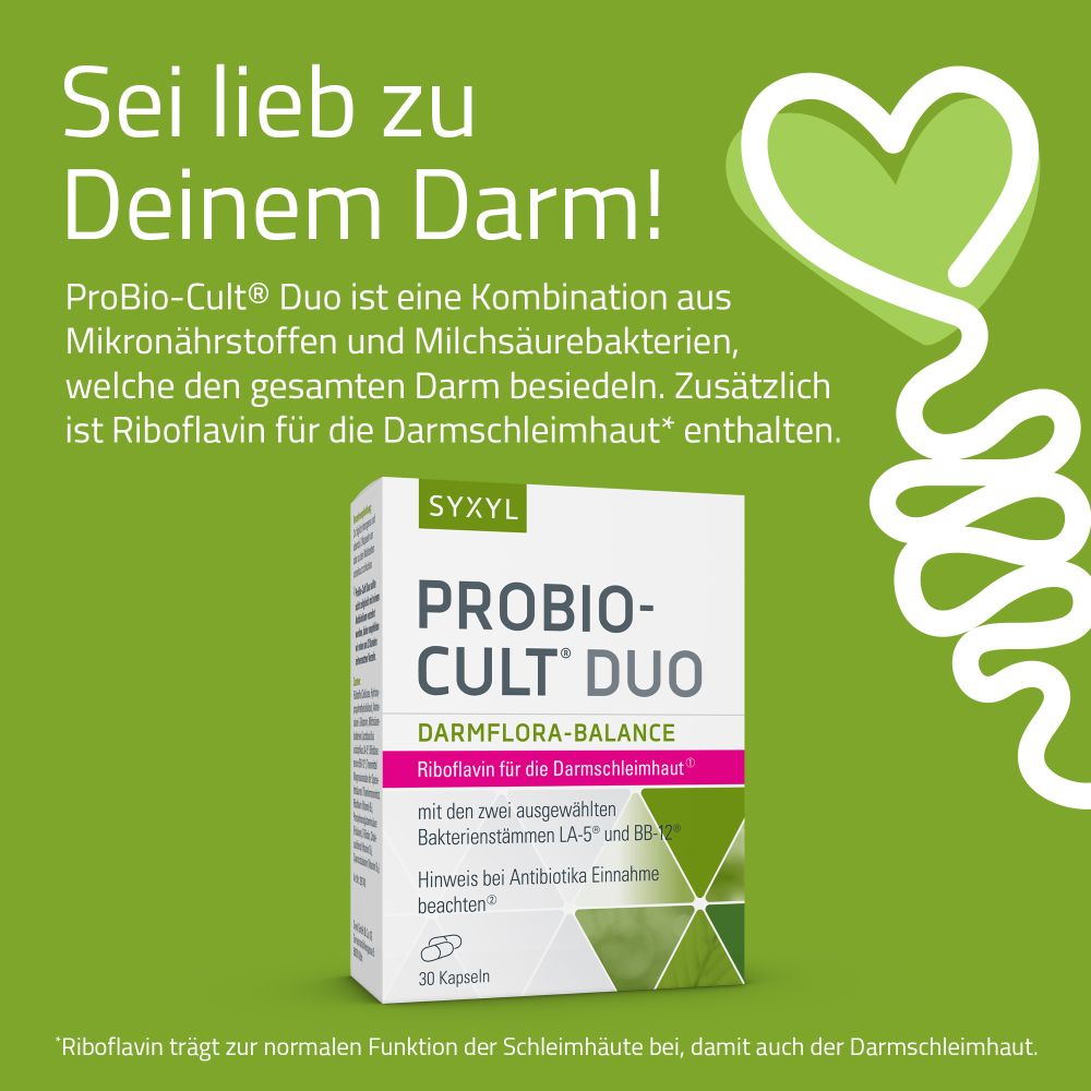 PROBIO-CULT DUO DARMFLORA-BALANCE 30 St Kapseln