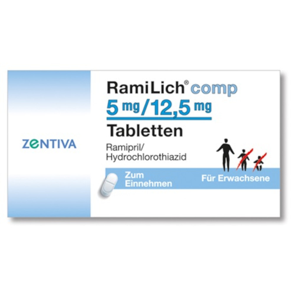 RamiLich comp. 5mg/12,5mg 20 St Tabletten