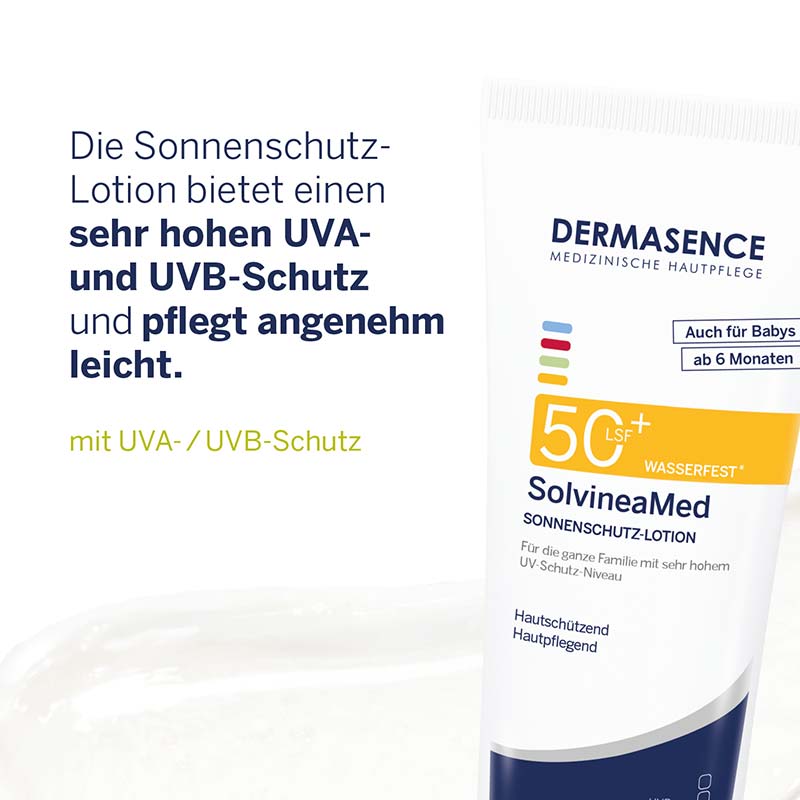 DERMASENCE SolvineaMed SONNENSCHUTZ-LOTION LSF 50+ 200 ml Lotion