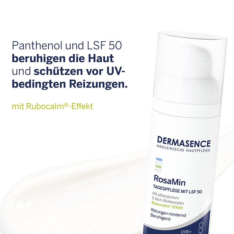DERMASENCE RosaMin TAGESPFLEGE MIT LSF 50 50 ml Emulsion
