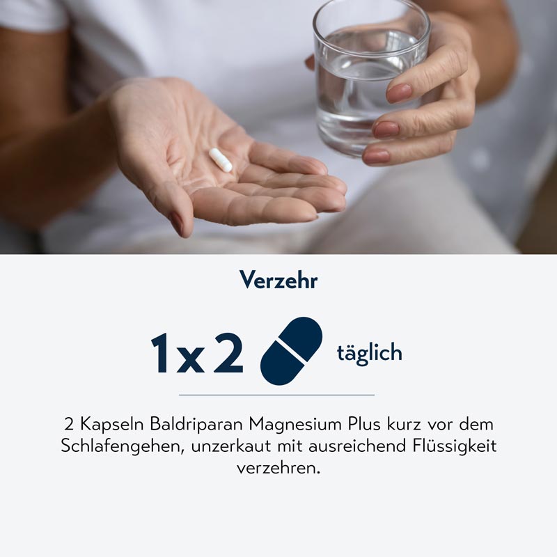 Baldriparan Magnesium + 60 St Kapseln
