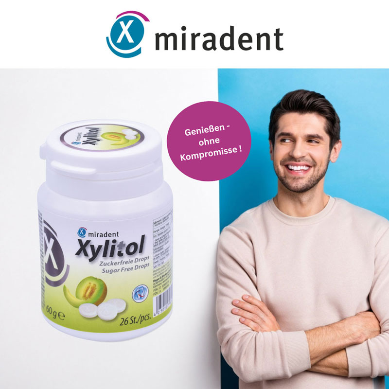 miradent Xylitol Melone 26 St Bonbons