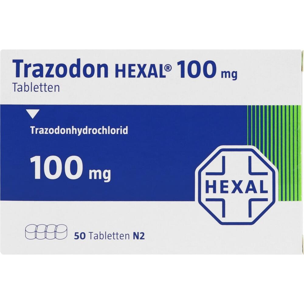 Trazodon HEXAL 100mg 50 St Tabletten