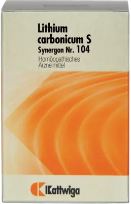 SYNERGON KOMPLEX 104 Lithium carbonicum S Tabl. 200 St Tabletten