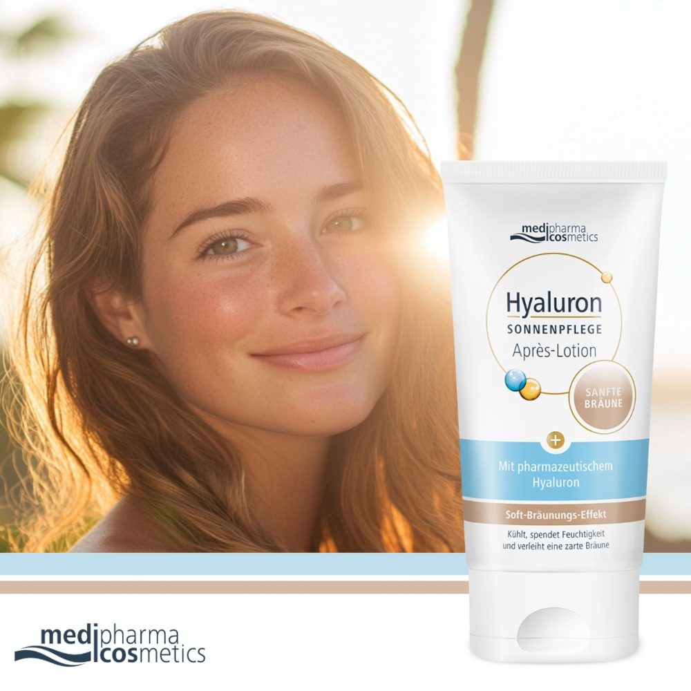 Hyaluron SONNENPFLEGE Après-Lotion + Sanfte Bräune 150 ml Lotion