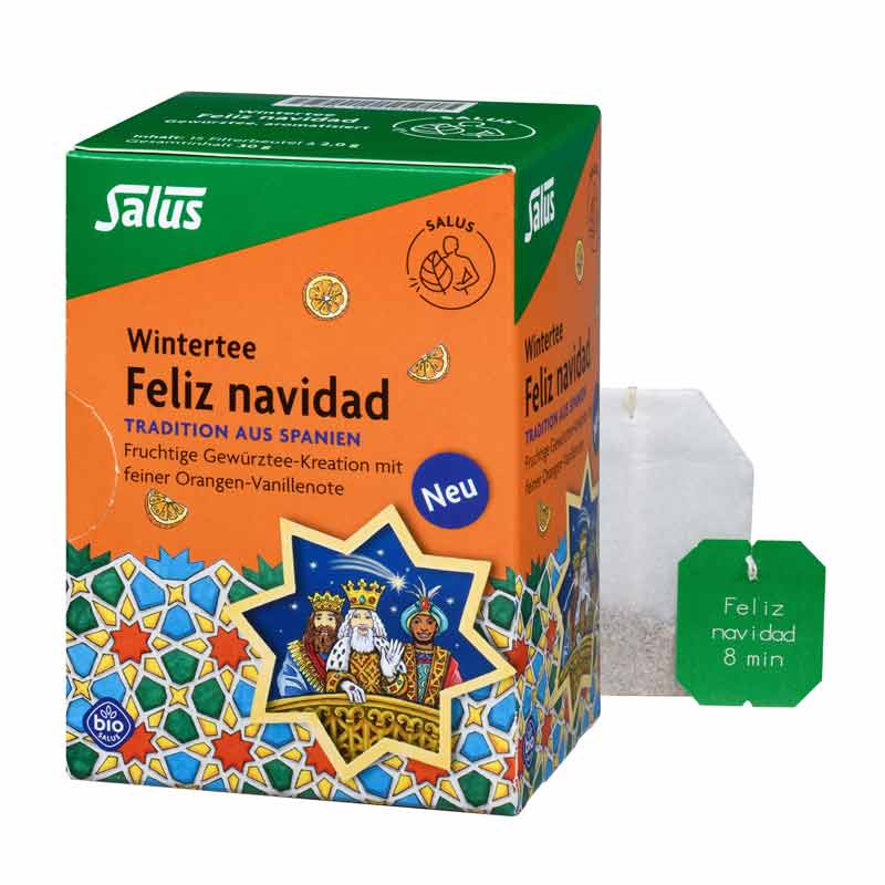 Salus Wintertee Feliz navidad 15 St Filterbeutel