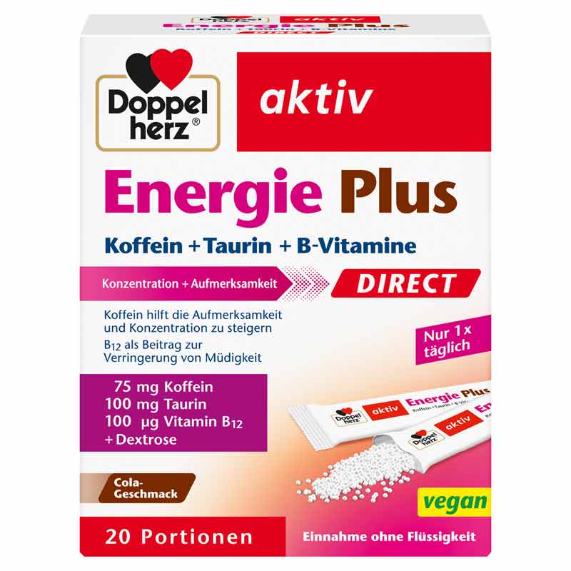 Doppelherz aktiv Energie Plus DIRECT 20 St Pellets