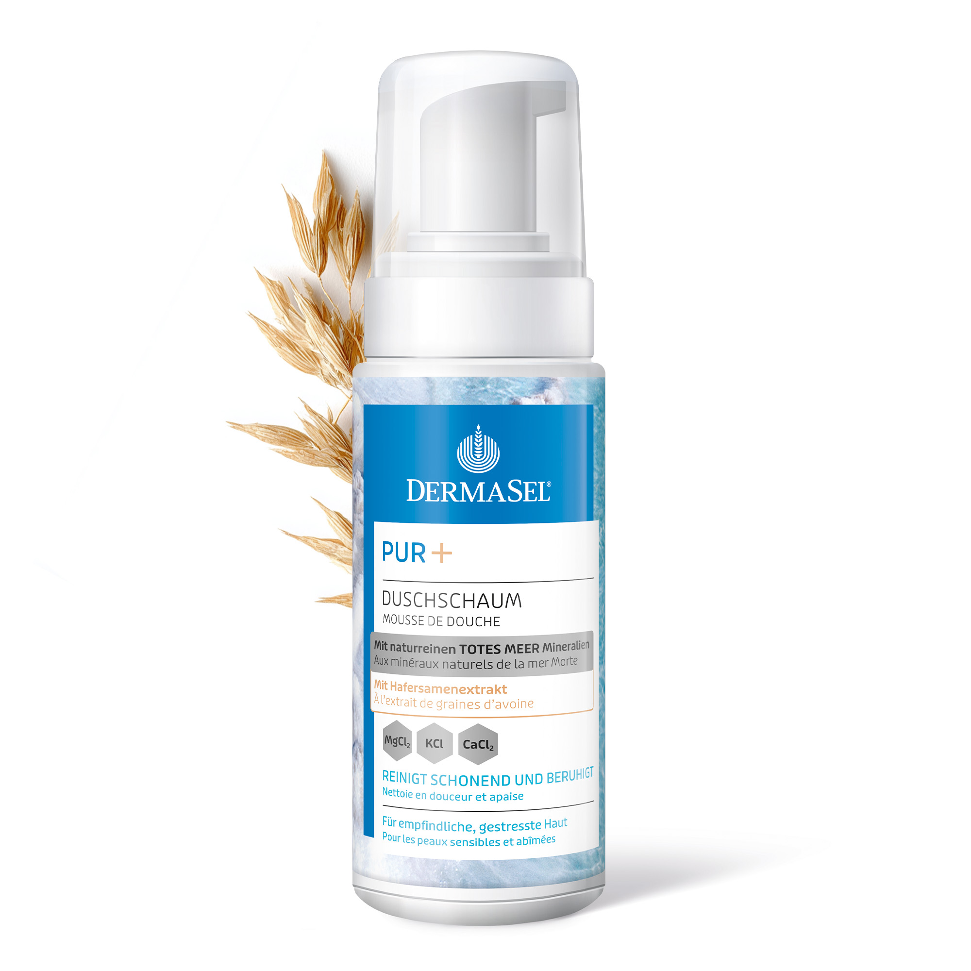 DERMASEL PUR + DUSCHSCHAUM 180 ml Schaum