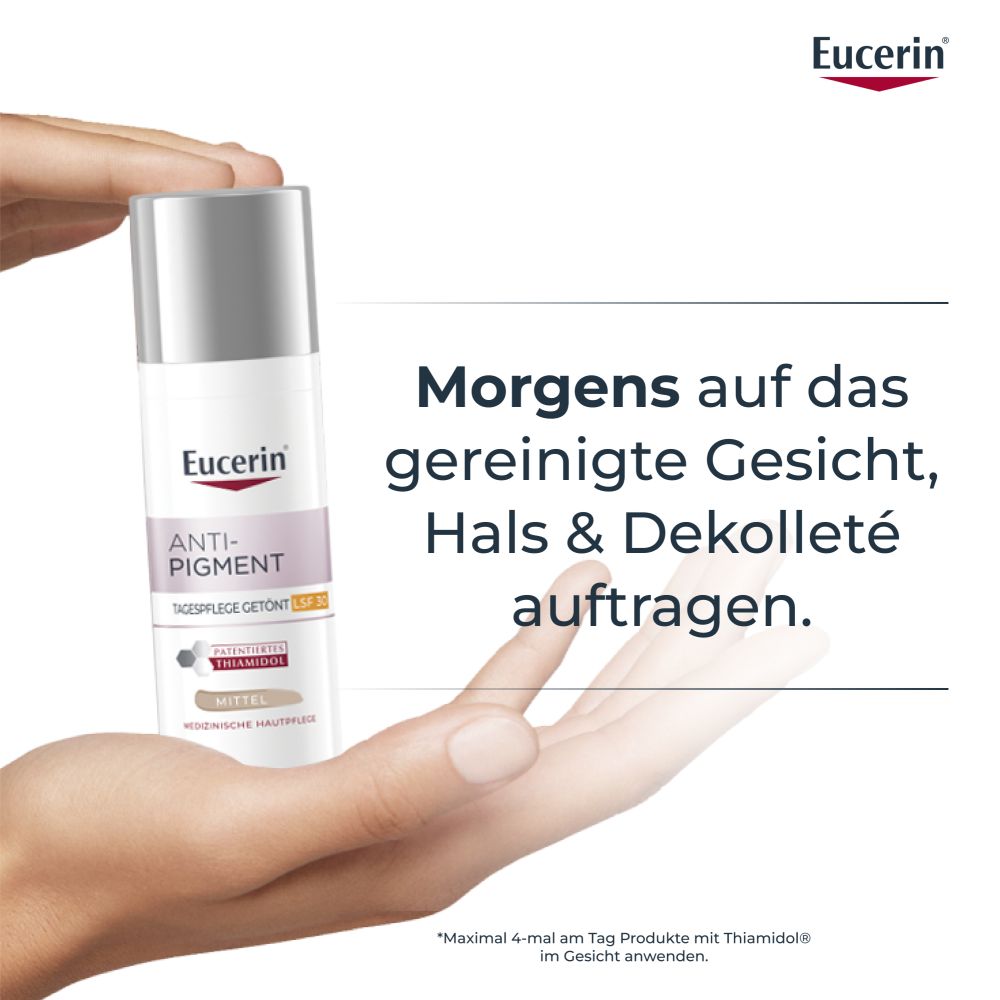 Eucerin Anti Pigment Tagescreme mit Thiamidol Mittel 50 ml Tagescreme