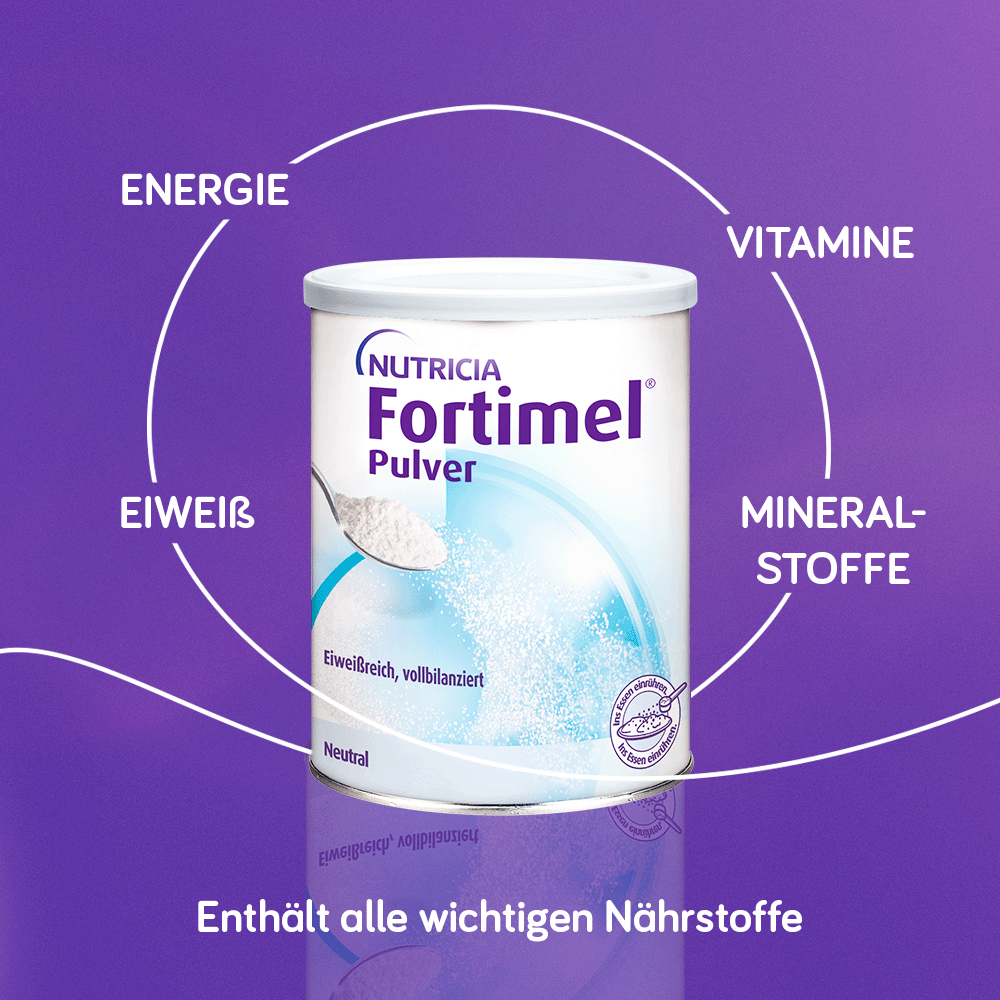 Fortimel Pulver Aufbaunahrung Neutral 670 g Pulver