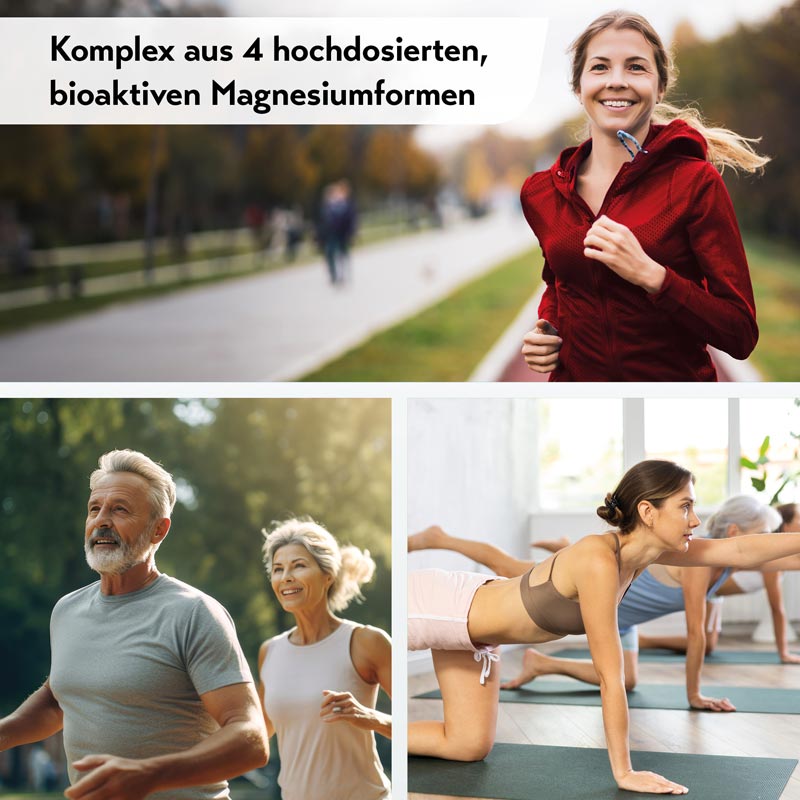 PureSGP MAGNESIUM KOMPLEX 400mg 60 St Kapseln