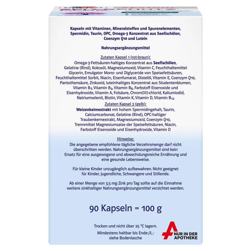Doppelherz system ZELLSCHUTZ PLUS 90 St Kapseln