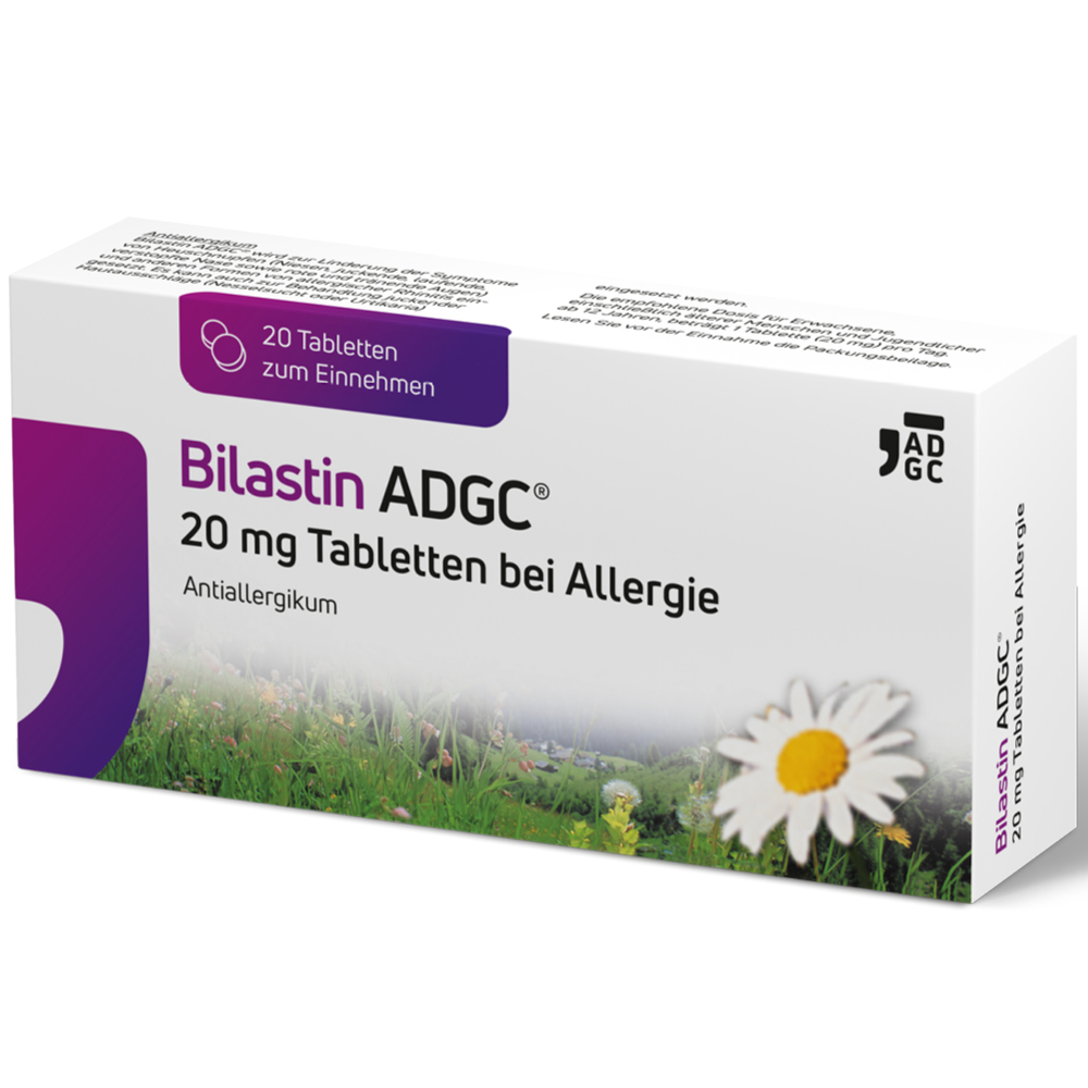 Bilastin ADGC 20 mg 20 St Tabletten