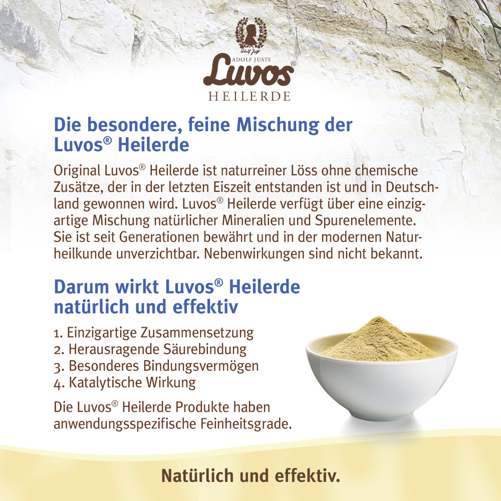 Luvos HEILERDE 2 hautfein 950 g Pulver