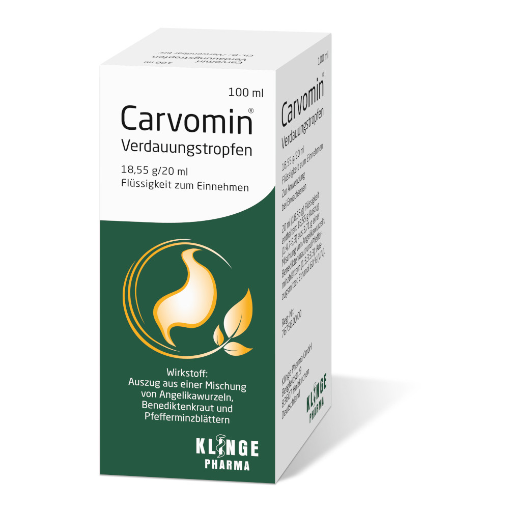 Carvomin Verdauungstropfen 2X50 ml Flüssigkeit zum Einnehmen