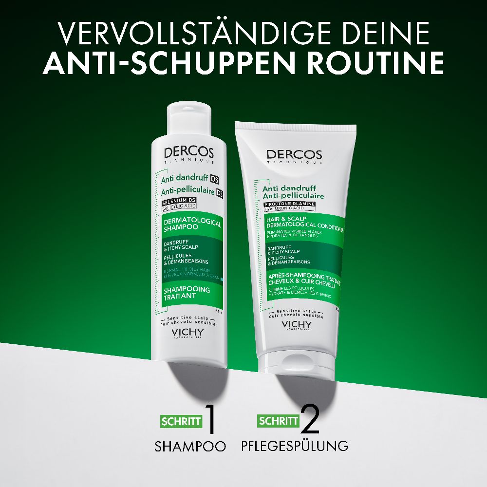 VICHY DERCOS Anti-Schuppen Pflegespülung 200 ml Haarspülung