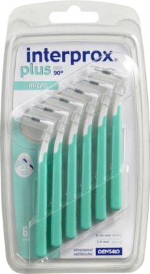 interprox plus micro grün Interdentalbürste 6 St Zahnbürste