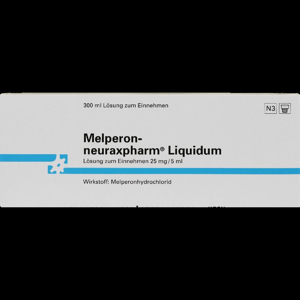 Melperon-neuraxpharm Liquidum 25mg/5ml 300 ml Lösung zum Einnehmen