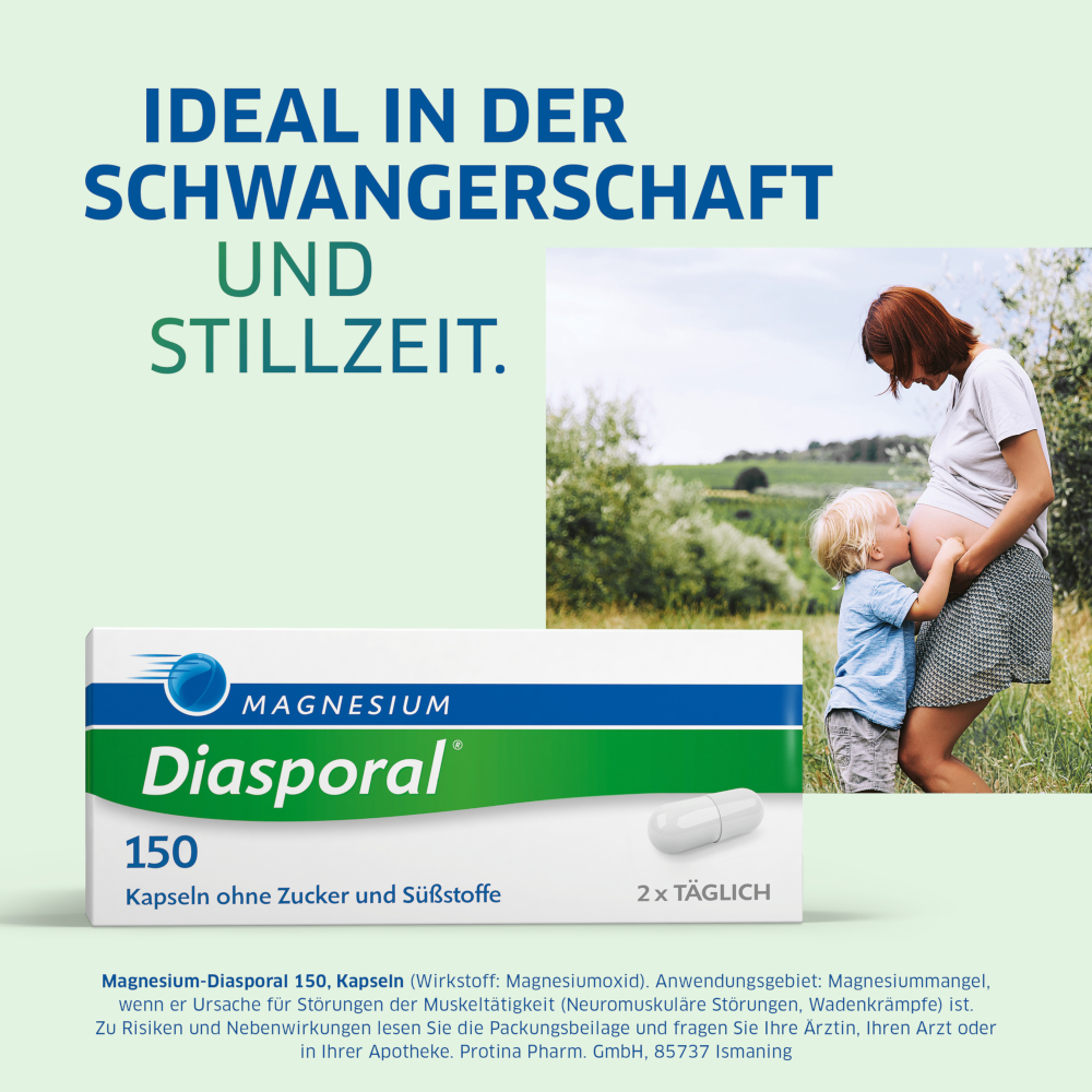 MAGNESIUM Diasporal 150 50 St Kapseln