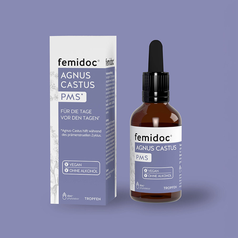 femidoc AGNUS CASTUS PMS TROPFEN 50 ml Tropfen zum Einnehmen