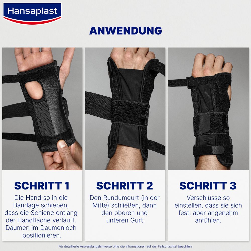Hansaplast PROTECTIVE STABILISIERENDE HANDGELENK-BANDAGE 1 St Bandage