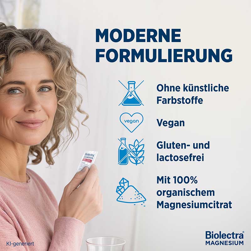 Biolectra MAGNESIUM 486 mg INTENS  20 St Pulver zur Herstellung einer Lösung zum Einnehmen