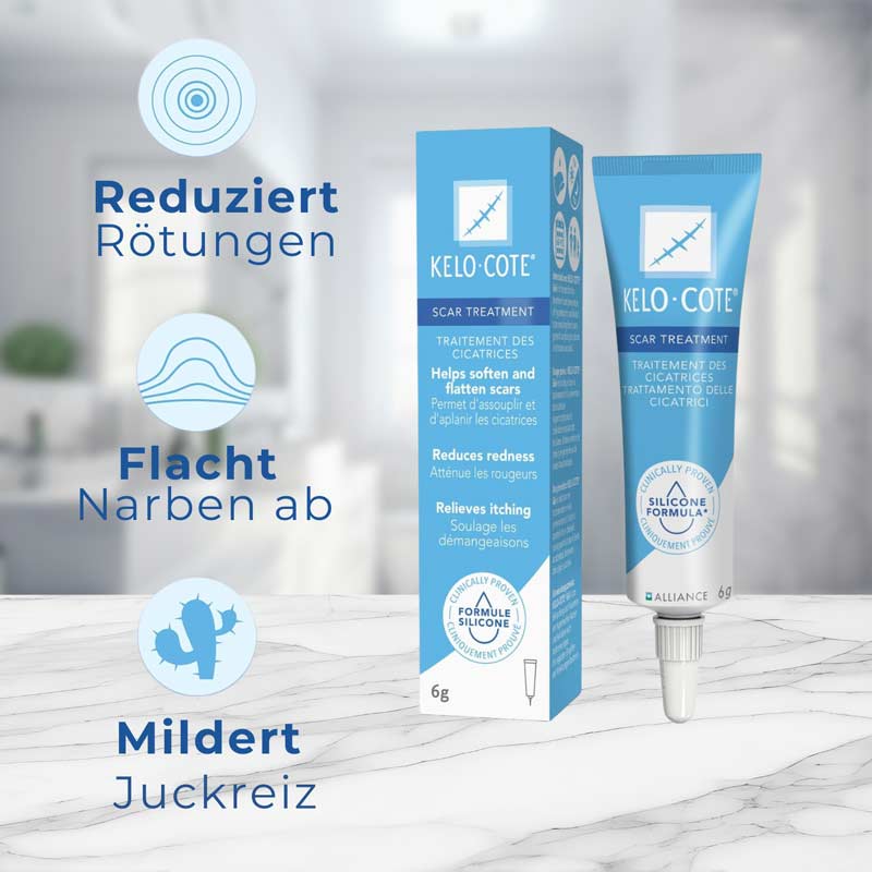KELO-COTE Silikon Gel zur Behandlung von Narben 6 g Gel