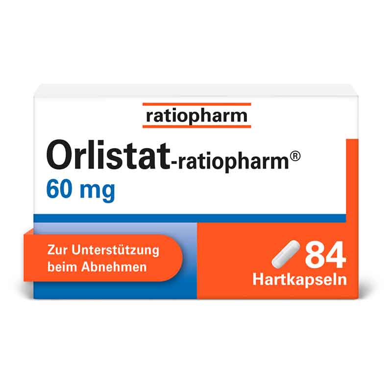 Orlistat-ratiopharm 60 mg 84 St Kapseln