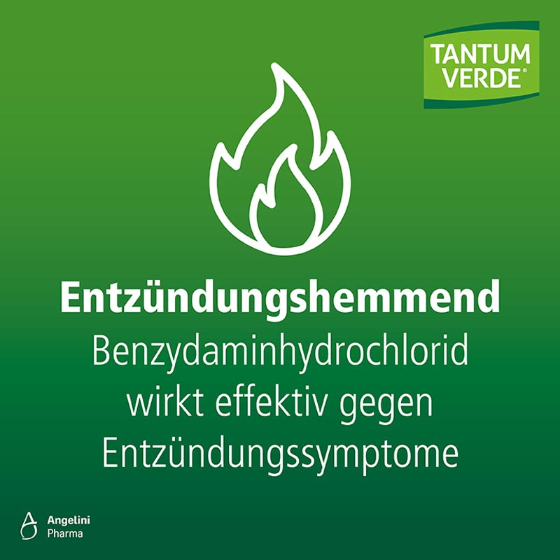 TANTUM VERDE  3 mg mit Orange-Honiggeschmack 20 St Lutschtabletten