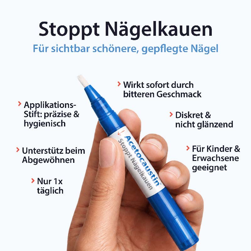 Acetocaustin Stift gegen Nagelkauen  3 ml Stifte