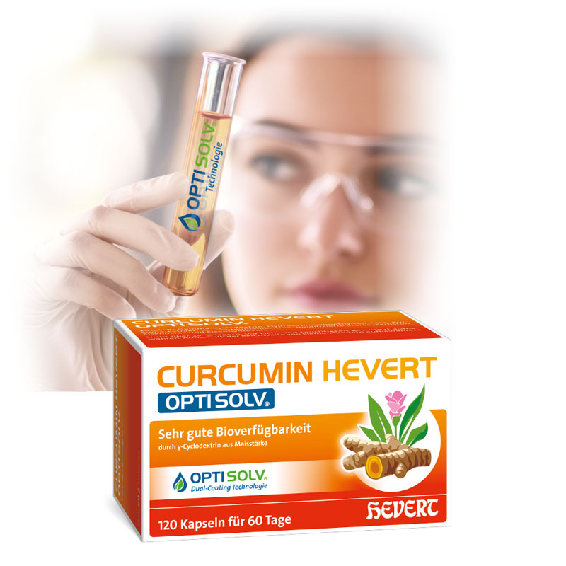 CURCUMIN HEVERT OPTISOLV 120 St Kapseln