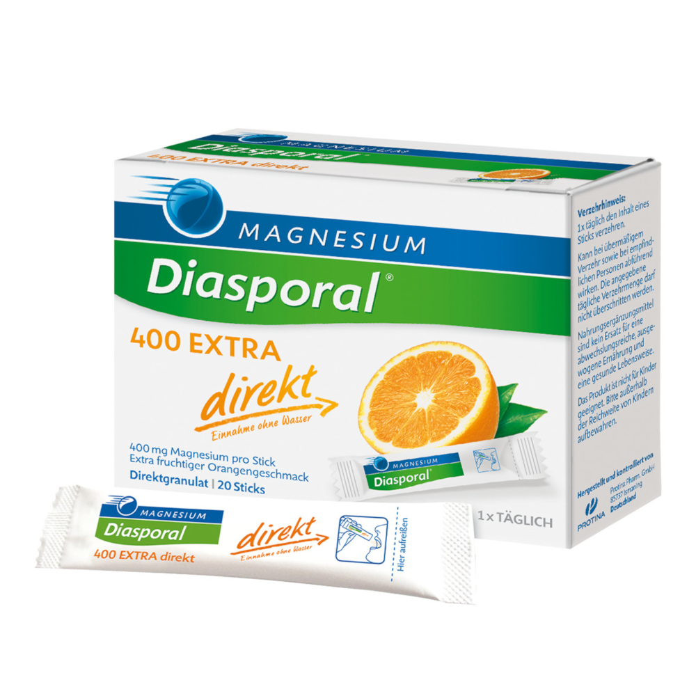 MAGNESIUM Diasporal 400 EXTRA direkt 20 St Granulat