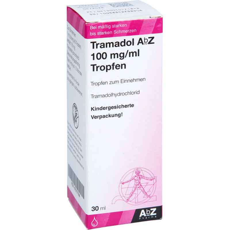 Tramadol AbZ 100mg/ml 30 ml Tropfen zum Einnehmen