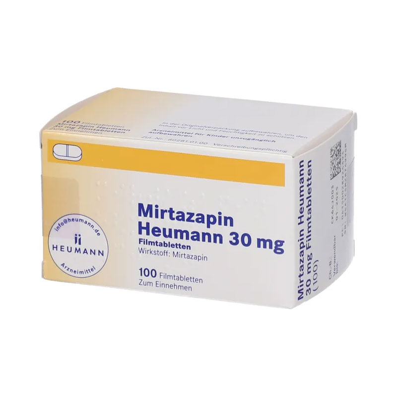 Mirtazapin Heumann 30mg 100 St Filmtabletten