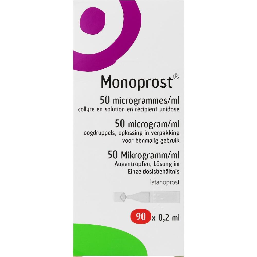 Monoprost 50 Mikrogramm 90X0.2 ml Einzeldosispipetten