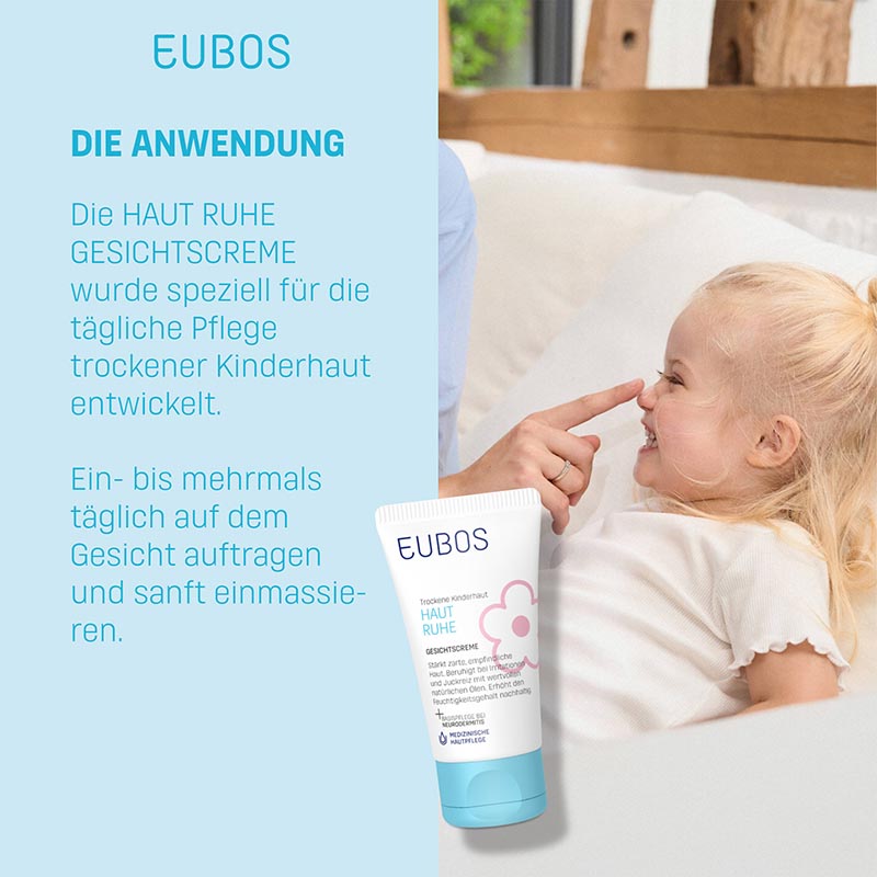 EUBOS KINDER Haut Ruhe Gesichtscreme 30 ml Creme