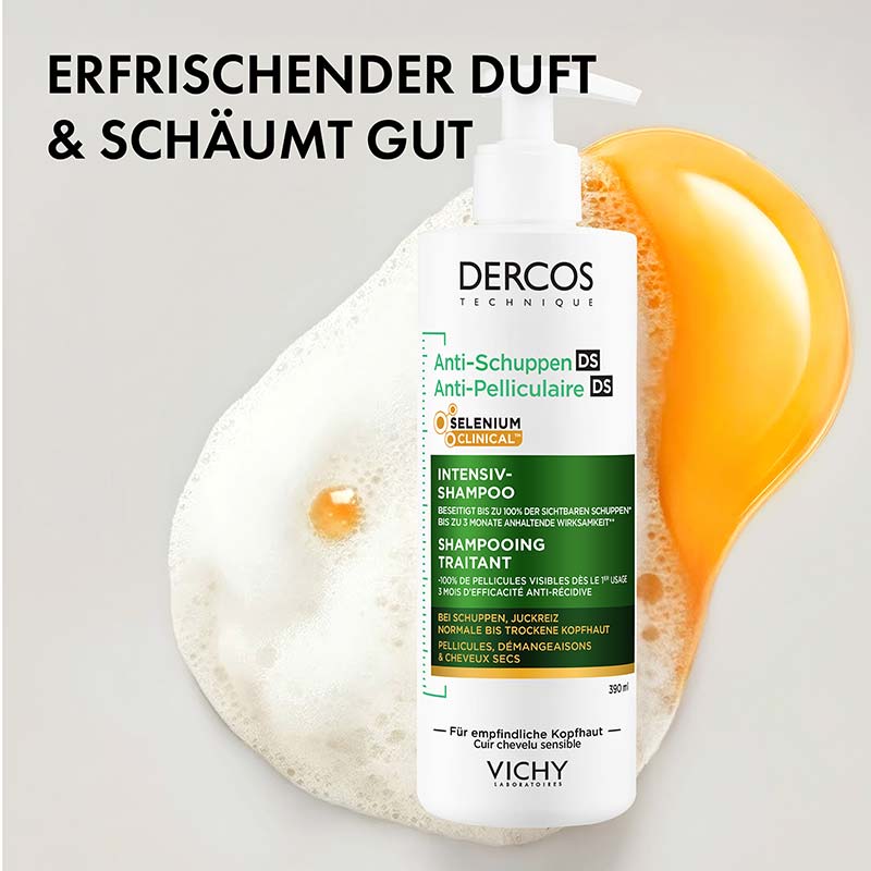 VICHY DERCOS Anti-Schuppen Shampoo trockene Kopfhaut  390 ml Shampoo