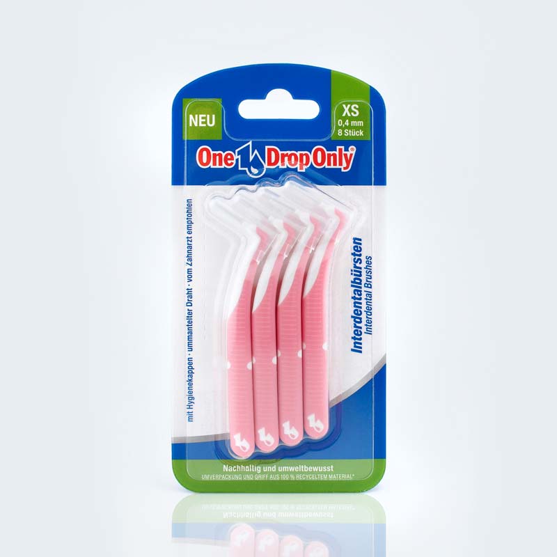 One Drop Only Interdentalbürsten Größe XS Pink 0,4mm 8 St Zahnbürste