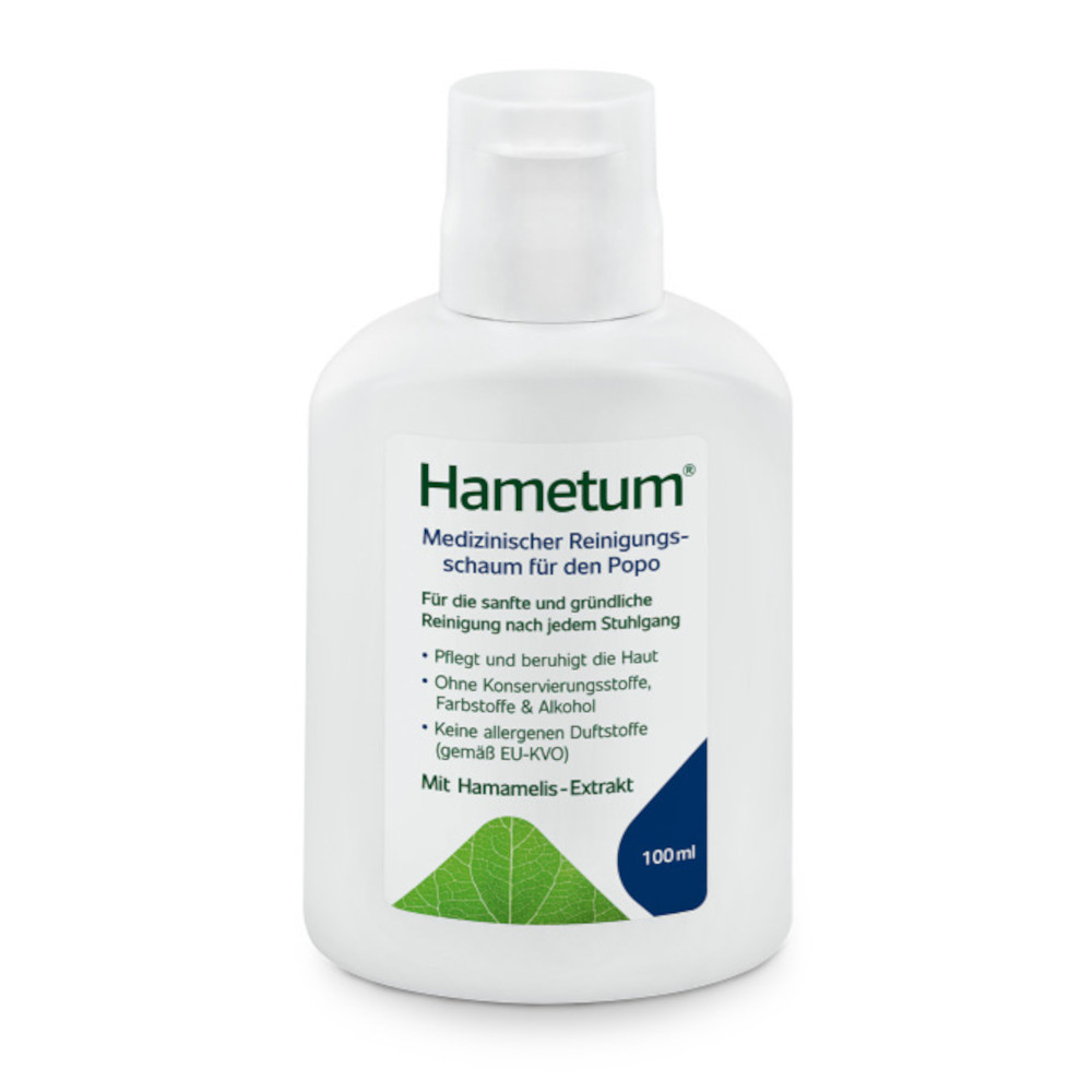 Hametum Medizinischer Reinigungsschaum 100 ml Schaum