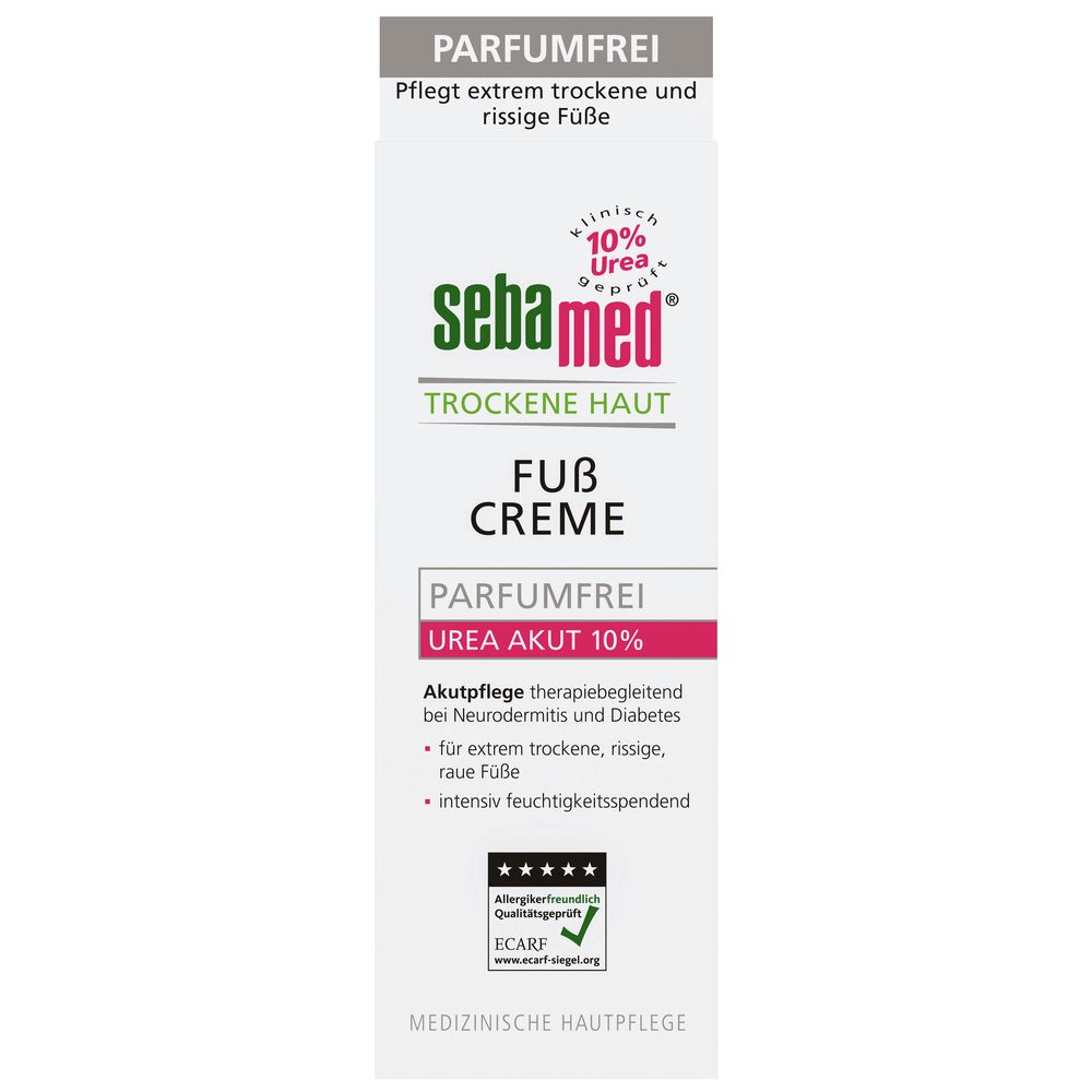 sebamed TROCKENE HAUT FUß CREME   100 ml Creme