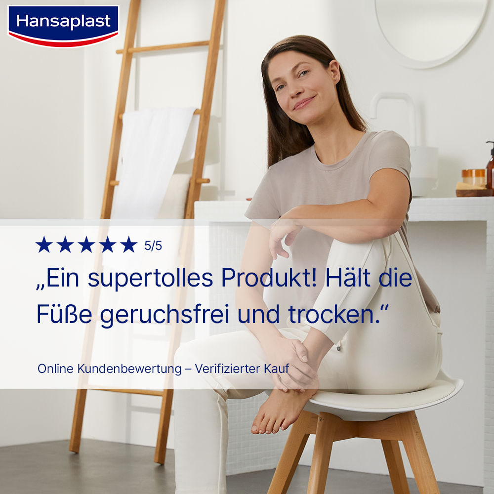Hansaplast footexpert silver active Fußsspray 150 ml Spray