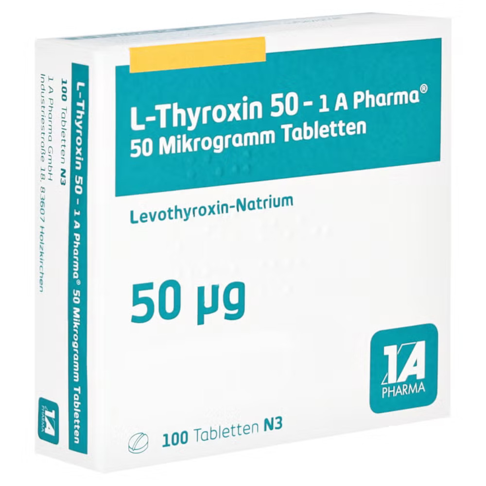 L-Thyroxin 50-1 A Pharma 100 St Tabletten