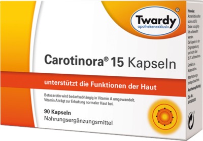 CAROTINORA 15 Kapseln 90 St Kapseln