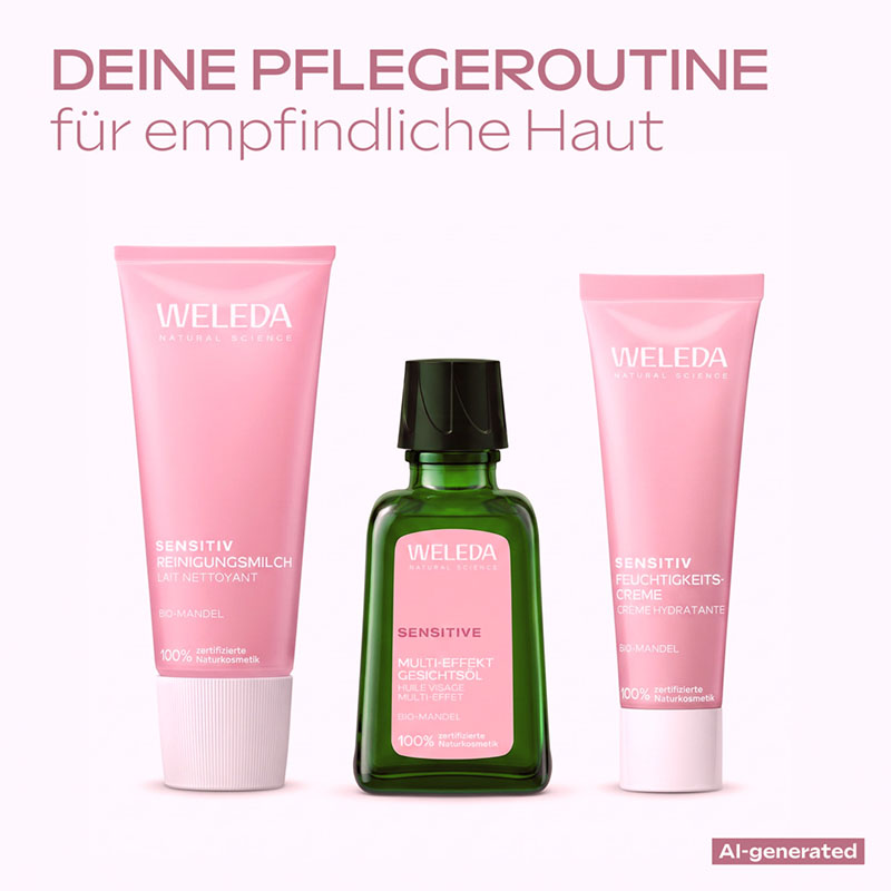 WELEDA Sensitiv Multi-Effekt Gesichtsöl Mandel 50 ml Öl