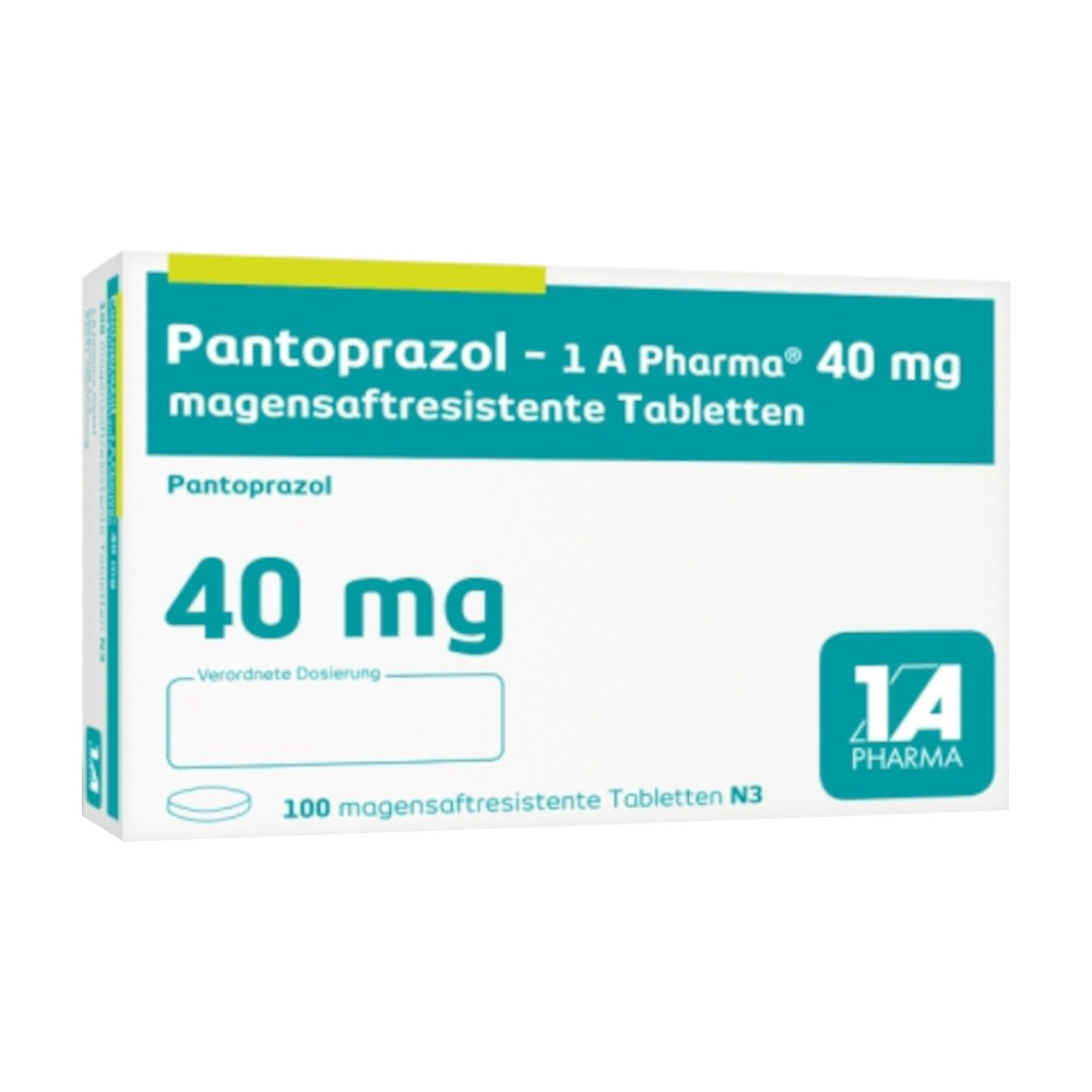 Pantoprazol-1 A Pharma 40mg 100 St Tabletten magensaftresistent