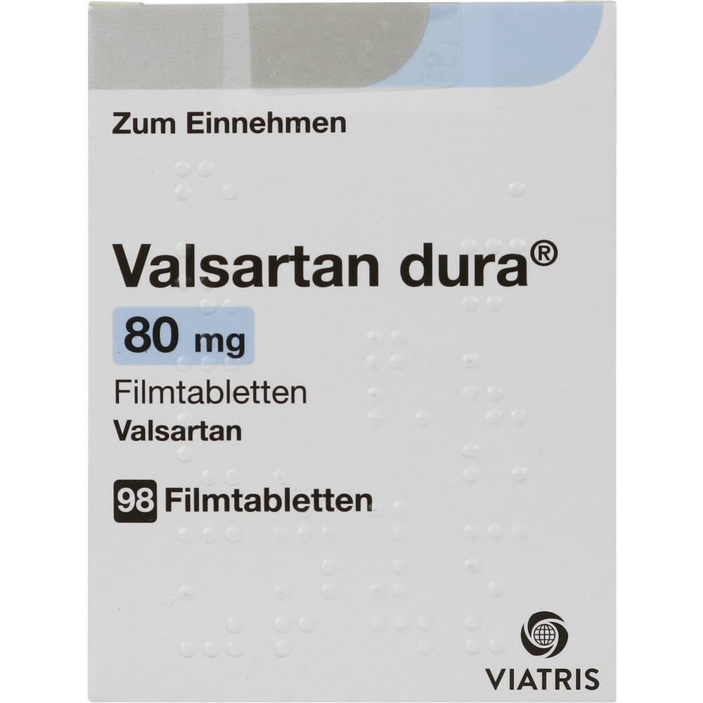 Valsartan dura 80mg 98 St Filmtabletten